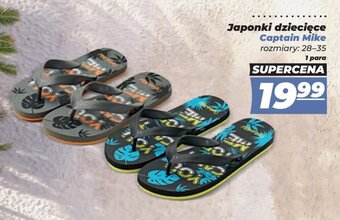 Polomarket Japonki dziecięce Captain Mike oferta