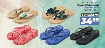 Polomarket Japonki damskie Captain Mike oferta