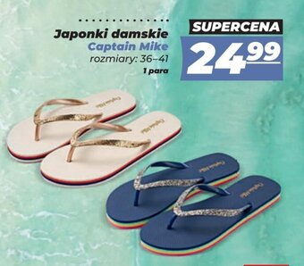 Polomarket Japonki damskie Captain Mike oferta