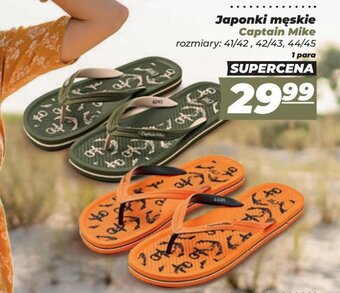 Polomarket Japonki męskie Captain Mike oferta