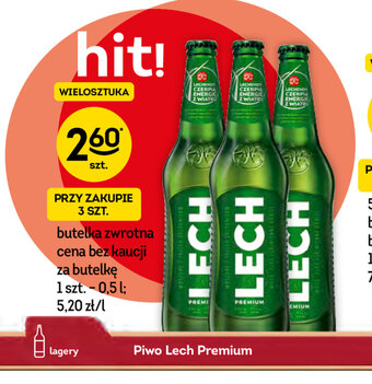 Żabka Piwo Lech Premium 500ml oferta
