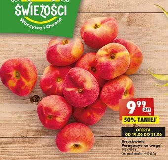 Biedronka Brzoskwinie Paraguayo na wagę 1 kg oferta