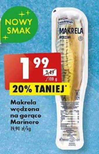 Biedronka Makrela wędzona na gorąco Marinero 100 g oferta