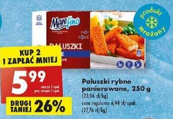 Biedronka Paluszki rybne panierowane, 250 g oferta