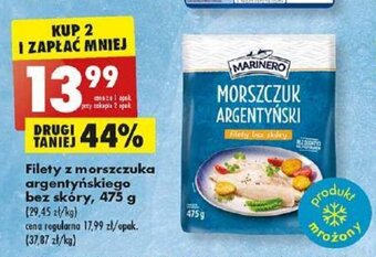 Biedronka Filety z morszczuka argentyńskiego bez skóry, 475 g oferta