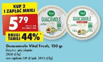 Biedronka Guacamole Vital Fresh, 150 g oferta