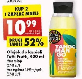 Biedronka Olejek do kąpieli Tutti Frutti, 400 ml oferta