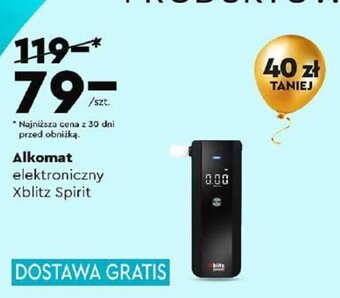 Biedronka Alkomat elektroniczny Xblitz Spirit oferta