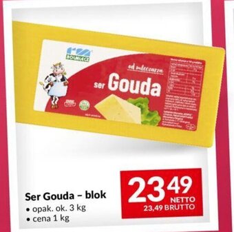 Makro Ser Gouda - blok 1 kg oferta
