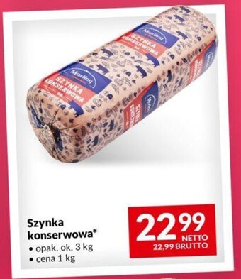 Makro Szynka konserwowa 1 kg oferta