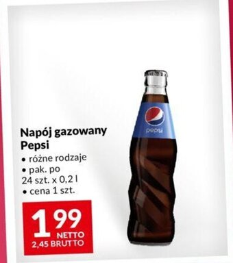 Makro Napój gazowany Pepsi 200 ml oferta