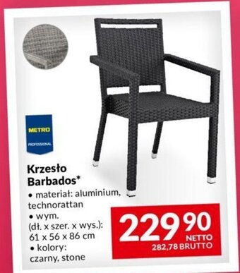 Makro Krzesło Barbados oferta