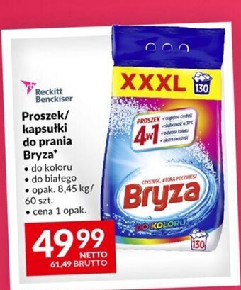 Makro Proszek/ kapsułki do prania Bryza 8,45 kg oferta