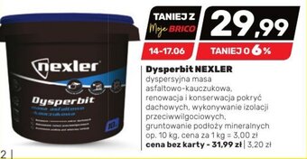 Bricomarche Dysperbit NEXLER 10kg oferta