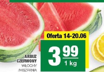 Spar ARBUZ CZERWONY 1 kg oferta