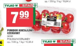 Spar POMIDOR KOKTAJLOWY CZERWONY 500 g oferta