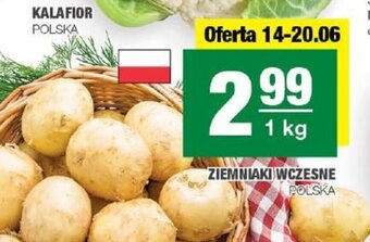 Spar ZIEMNIAKI WCZESNE 1 kg oferta