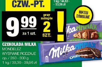 Spar CZEKOLADA MILKA 250-300 g oferta
