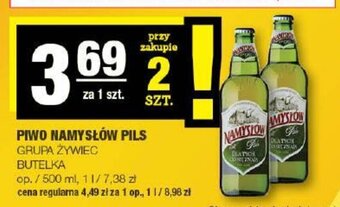 Spar PIWO NAMYSŁÓW PILS 500 ml oferta