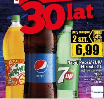 Topaz Napój Pepsi/7UP/Mirinda 2 l oferta