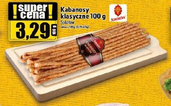 Topaz Kabanosy klasyczne 100 g oferta