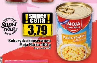 Topaz Kukurydza konserwowa Moja Marka 400 g oferta