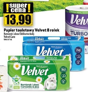 Topaz Papier toaletowy Velvet 8 rolek oferta