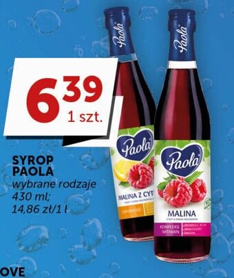 Groszek SYROP PAOLA 430 ml oferta