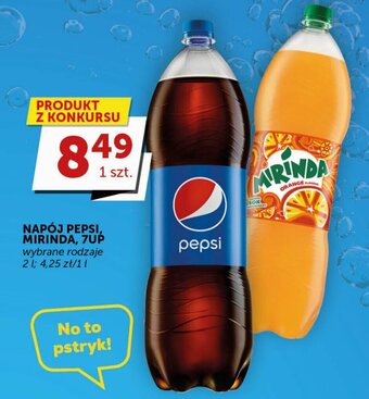 Groszek NAPÓJ PEPSI, MIRINDA, 7UP 2l oferta