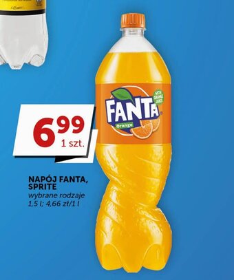 Groszek NAPÓJ FANTA, SPRITE 1,5 l oferta