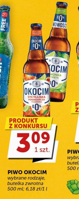 Groszek PIWO OKOCIM 500 ml oferta