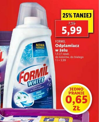 Odplamiacz w żelu