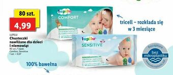 Lidl Chusteczki nawilżane dla dzieci i niemowląt oferta