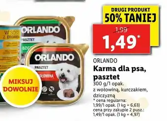 Lidl Karma dla psa, pasztet oferta