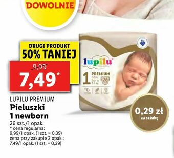 Lidl Pieluszki 1 newborn oferta