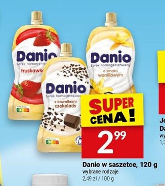 Twój Market Danio w saszetce, 120 g oferta