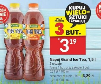 Twój Market Napój Grand Ice Tea, 1,5l oferta