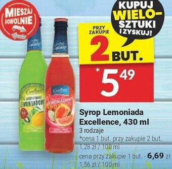Twój Market Syrop Lemoniada Excellence, 430 ml oferta