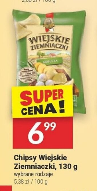 Twój Market Chipsy Wiejskie Ziemniaczki, 130 g oferta