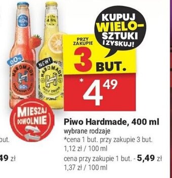 Twój Market Piwo Hardmade, 400 ml oferta