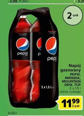Carrefour Express Napój mountain dew oferta