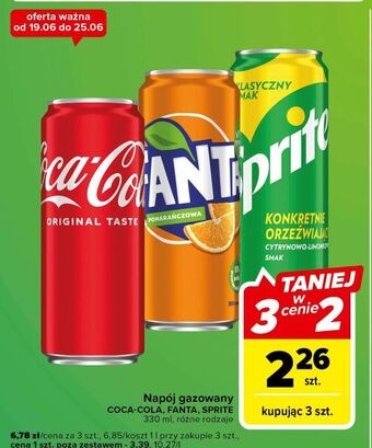 Carrefour Express Napój coca-cola oferta