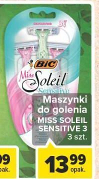 Carrefour Maszynka do golenia sensitive bic miss soleil oferta