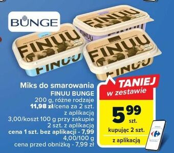 Carrefour Miks do smarowania bez laktozy finuu klasyczne oferta