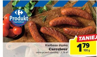 Carrefour Kiełbasa śląska nasza wędzarnia carrefour oferta