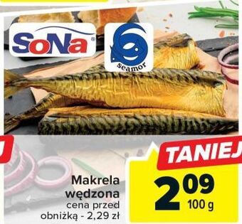 Carrefour Makrela wędzona sona oferta