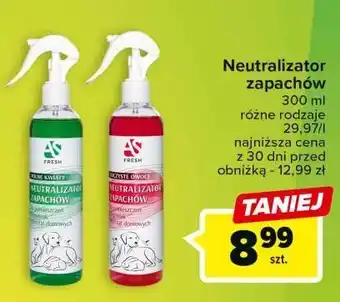 Carrefour Neutralizator zapachów polne kwiaty as fresh oferta