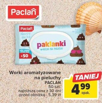 Carrefour Worki na pieluszki paclan paklanki oferta