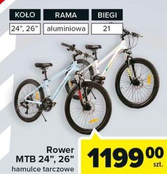Carrefour Rower mtb 24 oferta
