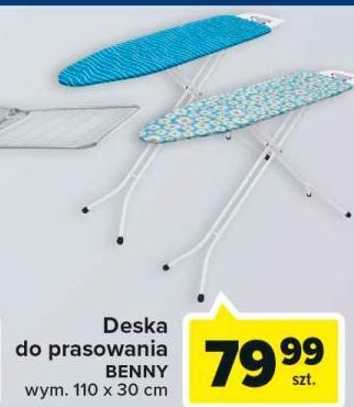 Carrefour Deska do prasowania benny 110 x 30 cm oferta